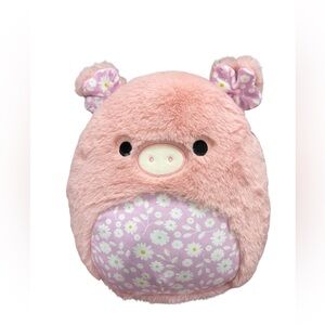 Fuzzamallows by Original Squishmallows Peter The Pink Pig 12" Plush Toy NWT